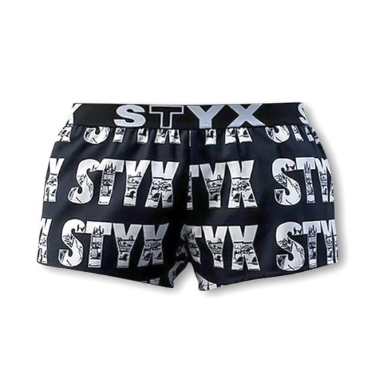 Dameshorts Styx kunst sport gummi Prag (T554)