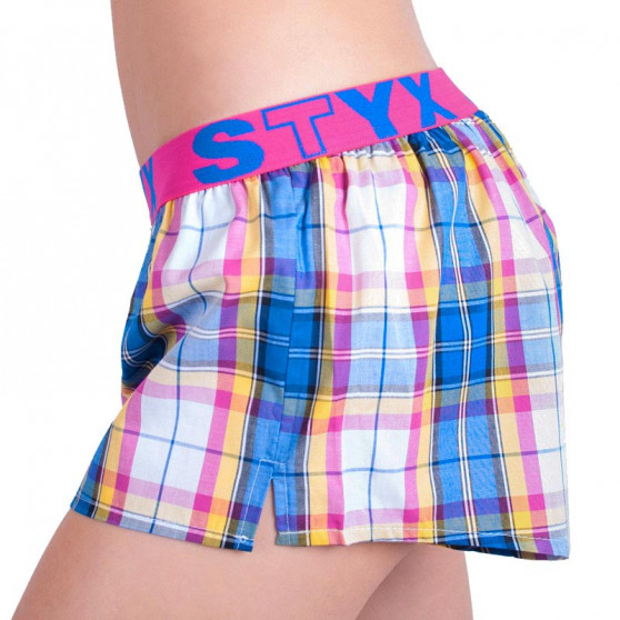 Dameshorts Styx sport gummi flerfarvet (T613)