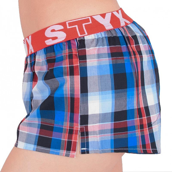 Dameshorts Styx sport gummi flerfarvet (T611)