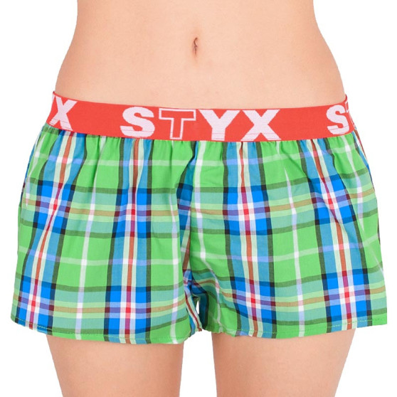 Dameshorts Styx sport gummi flerfarvet (T618)