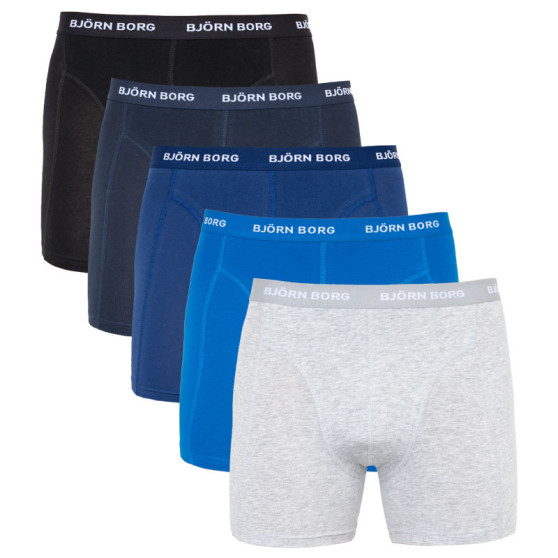 5PACK Boxershorts til mænd Bjorn Borg flerfarvet (9999-1026-70101)