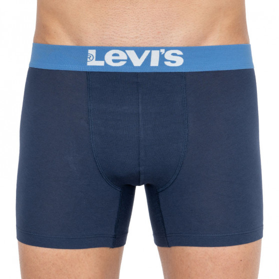 2PACK Boxershorts til mænd Levis blå (905011001 003)