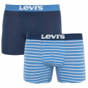 2PACK Boxershorts til mænd Levis blå (905011001 003)