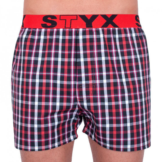 5PACK Boxershorts til mænd Styx sport elastik flerfarvet (B73134373840)