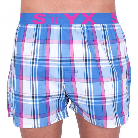 5PACK Boxershorts til mænd Styx sport elastik flerfarvet (B73134373840)