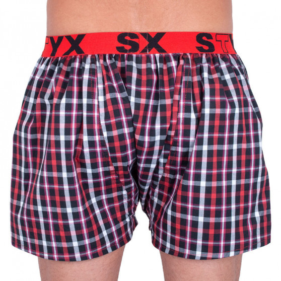 5PACK Boxershorts til mænd Styx sport elastik flerfarvet (B73134373840)