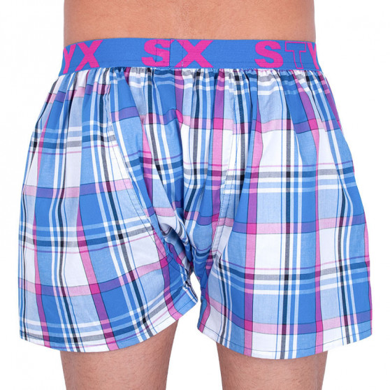 5PACK Boxershorts til mænd Styx sport elastik flerfarvet (B73134373840)