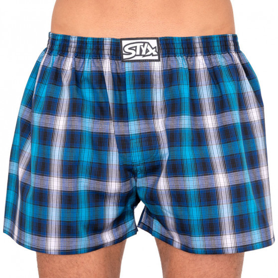 10PACK Boxershorts til mænd Styx classic elastic flerfarvet (A7381234567910)