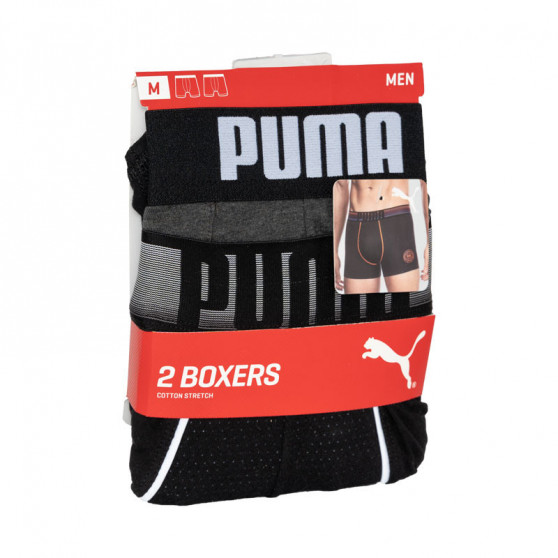 2PACK Boxershorts til mænd Puma flerfarvet (501009001 200)