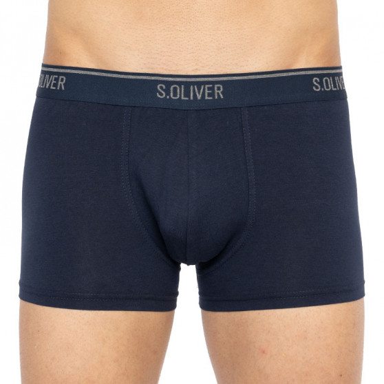 3PACK Boxershorts til mænd S.Oliver blå (26.899.97.5623.12L3)