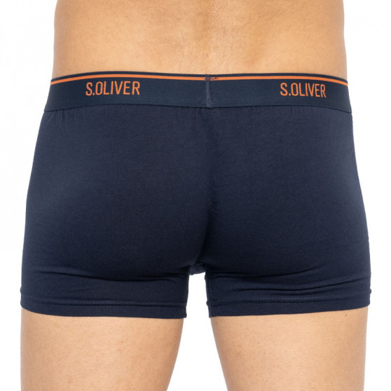 3PACK Boxershorts til mænd S.Oliver blå (26.899.97.5623.12L3)