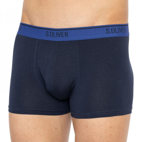 3PACK Boxershorts til mænd S.Oliver blå (26.899.97.5623.12L3)