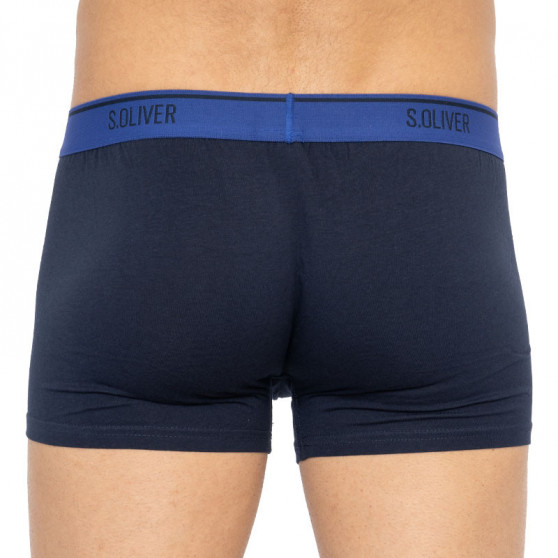 3PACK Boxershorts til mænd S.Oliver blå (26.899.97.5623.12L3)