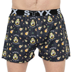 Boxershorts til mænd Styx art sportsgummi Ládi Hrušky pære (B952)