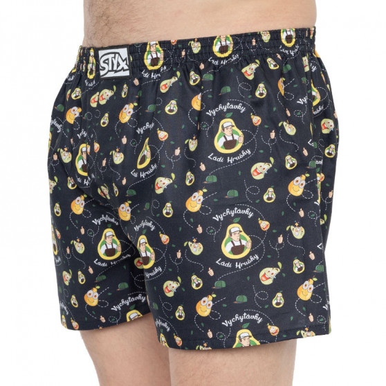 Boxershorts til mænd Styx art klassisk gummi Gifts Ládi Hrušky pear (A952)