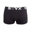 Boksershorts til børn Styx sport elastik sort (GJ960)