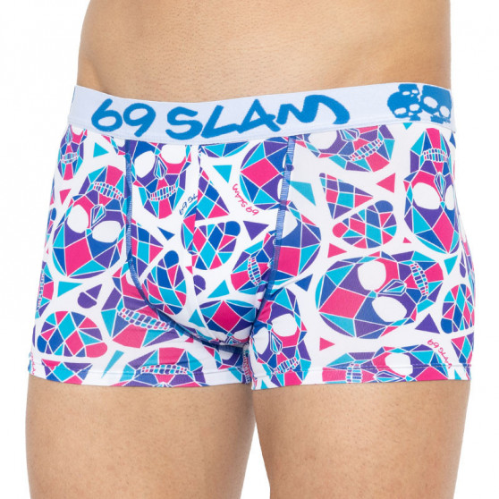 Boxershorts til mænd 69SLAM hip skullmond hvid