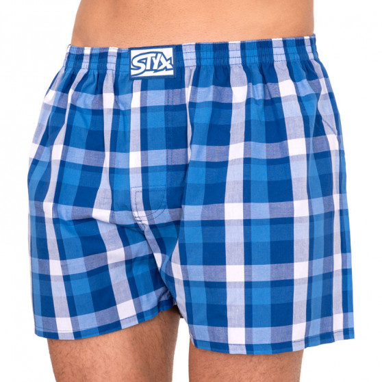 3PACK Boxershorts til mænd Styx klassisk gummi overstørrelse flerfarvet (E8040510)