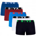 5PACK Boxershorts til mænd Styx sportselastik flerfarvet (G106160686762)