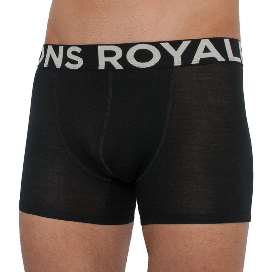 Boxershorts til mænd Mons Royale merino sort (100087-1075-001)