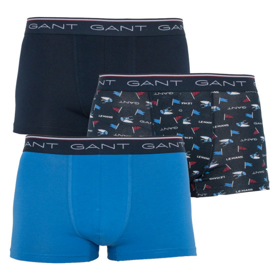 3PACK Boxershorts til mænd Gant flerfarvet (902013253-410)