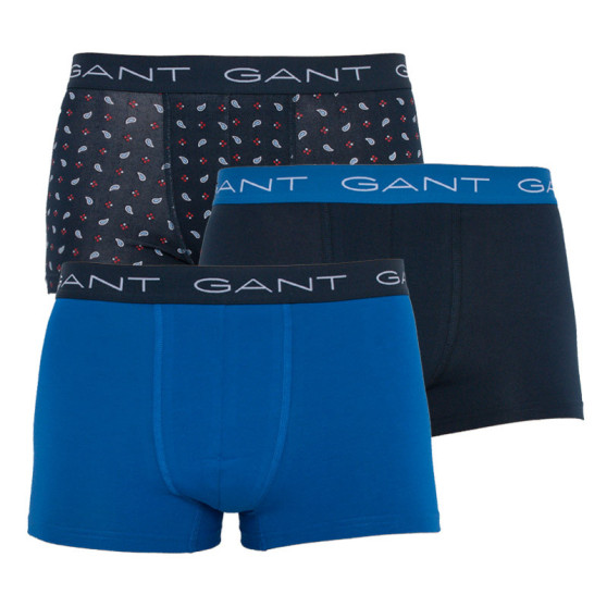 3PACK Boxershorts til mænd Gant flerfarvet (902013233-410)