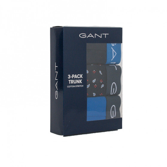 3PACK Boxershorts til mænd Gant flerfarvet (902013233-410)