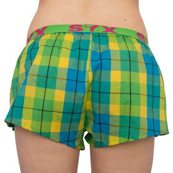 Dameshorts Styx sport gummi flerfarvet (T813)