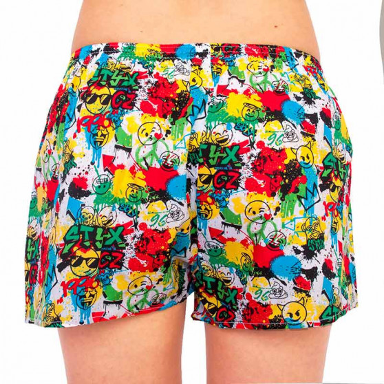 Shorts til kvinder Styx art klassisk gummi emoji (K954)