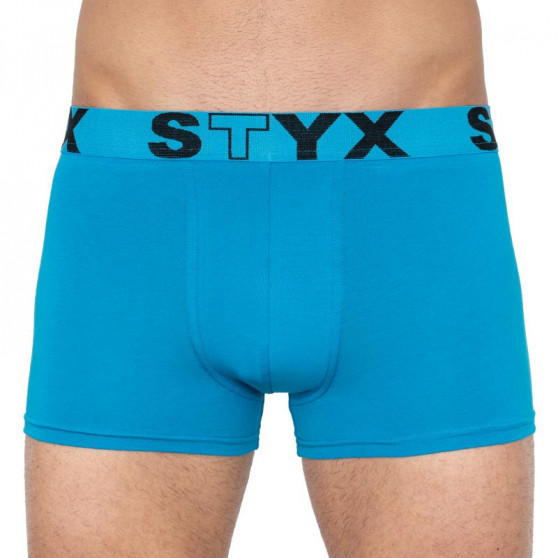 3PACK Boxershorts til mænd Styx sport gummi blå (G9676869)