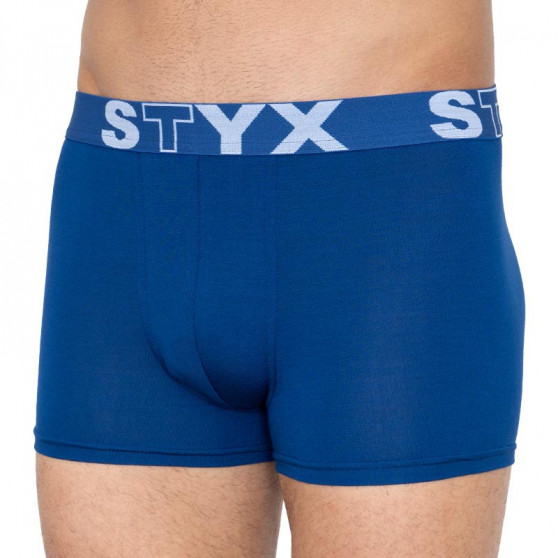 3PACK Boxershorts til mænd Styx sport gummi blå (G9676869)