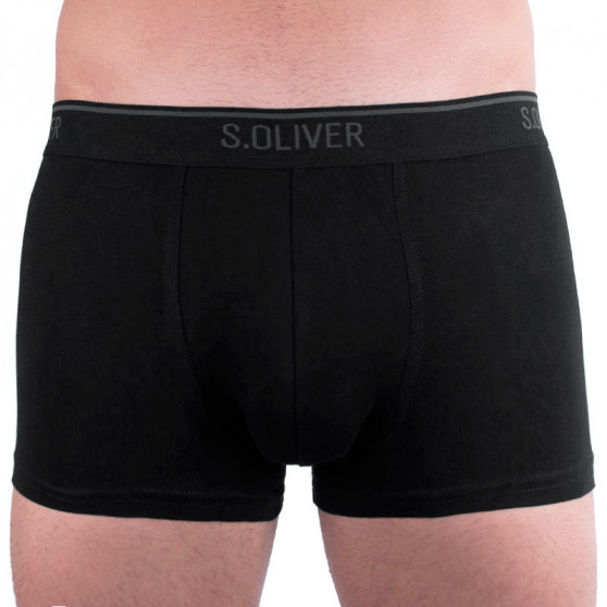 3PACK Boxershorts til mænd S.Oliver sort (172.11.899.18.236.12B2)