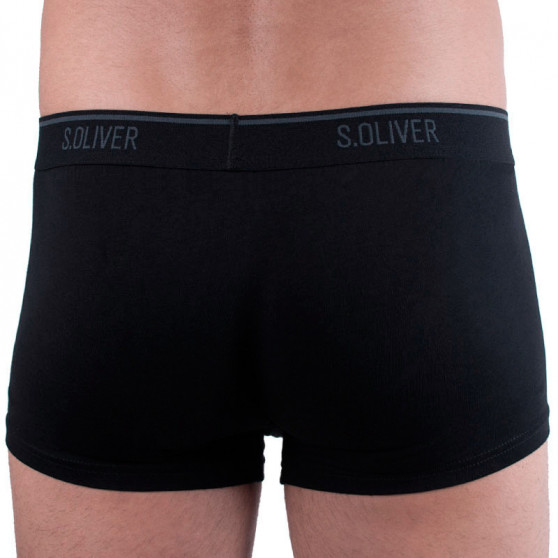 3PACK Boxershorts til mænd S.Oliver sort (172.11.899.18.236.12B2)