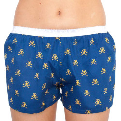 Dameshorts Represent small bones blue (R0W-BOX-0705)