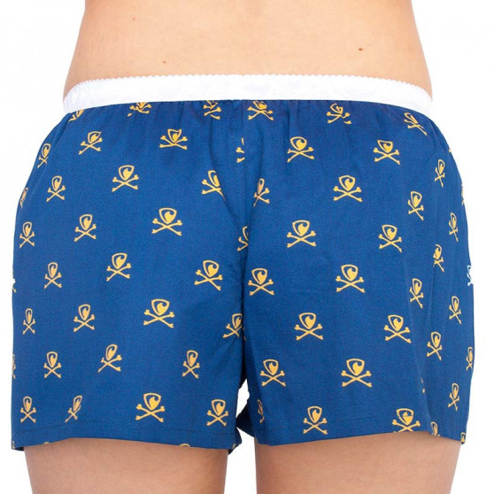 Dameshorts Represent small bones blue (R0W-BOX-0705)