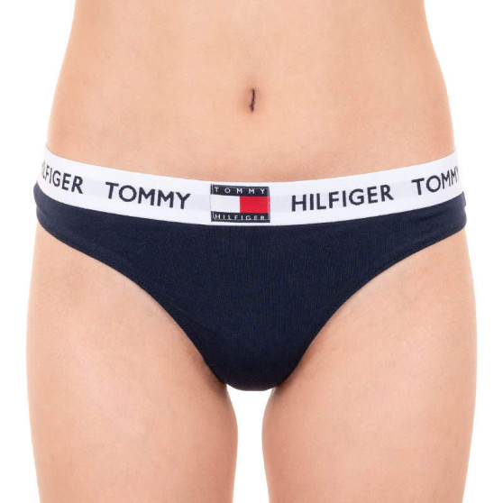 Trusser til kvinder Tommy Hilfiger blå (UW0UW02193 CHS)