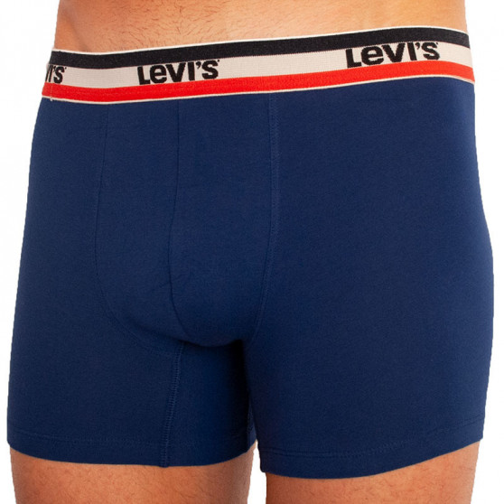 3PACK Boxershorts til mænd Levis flerfarvet (100000520 001)