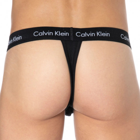 2PACK G-streng til mænd Calvin Klein sort (NB2208A-001)