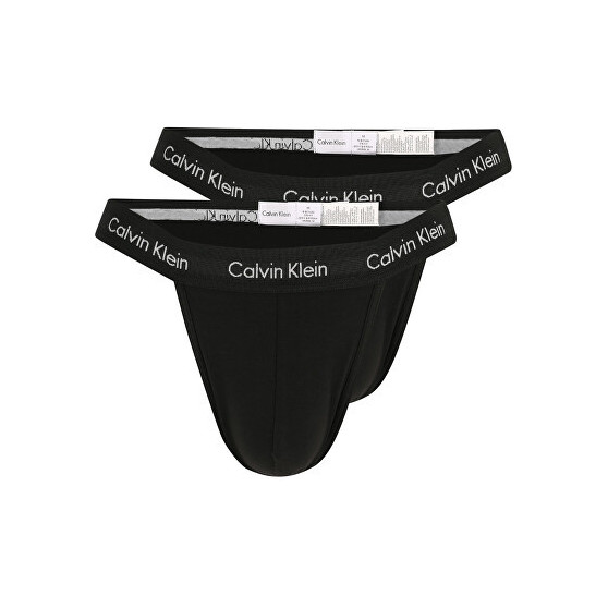 2PACK G-streng til mænd Calvin Klein sort (NB2208A-001)