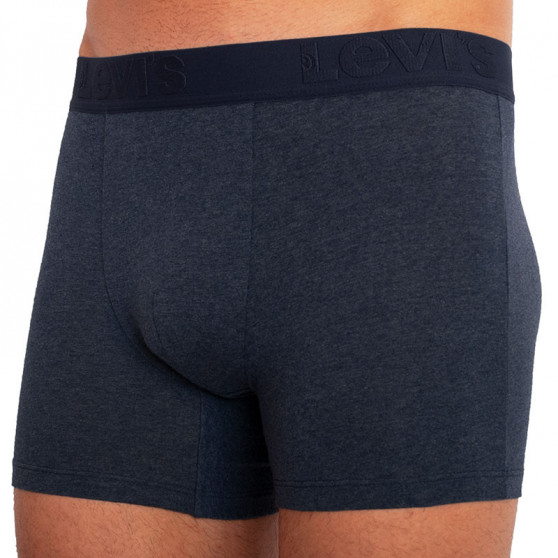 3PACK Boxershorts til mænd Levis blå (905045001 008)