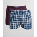 2PACK Boxershorts til mænd Gant flerfarvet (902032609-410)