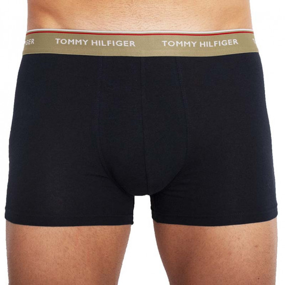 3PACK Boxershorts til mænd Tommy Hilfiger mørkeblå (UM0UM01642 0TW)