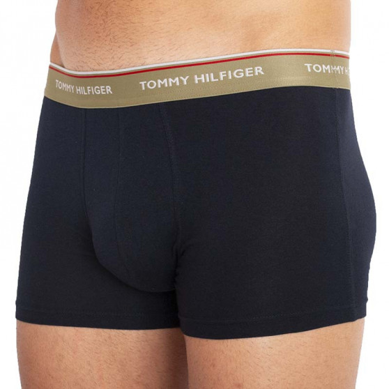 3PACK Boxershorts til mænd Tommy Hilfiger mørkeblå (UM0UM01642 0TW)