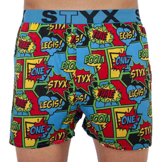 Boxershorts til mænd Styx art sports gummi boom (B955)