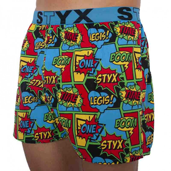 Boxershorts til mænd Styx art sports gummi boom (B955)