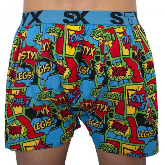 Boxershorts til mænd Styx art sports gummi boom (B955)