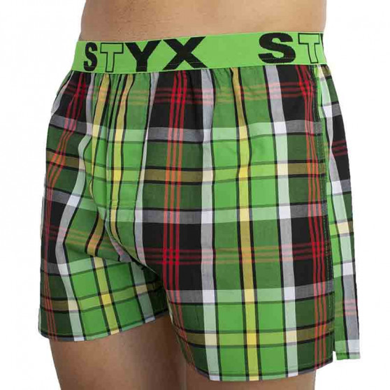 Boxershorts til mænd Styx sport gummi flerfarvet (B822)