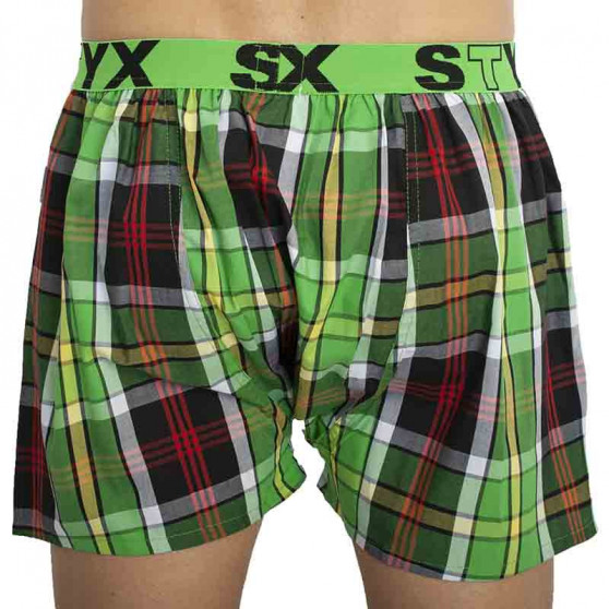 Boxershorts til mænd Styx sport gummi flerfarvet (B822)