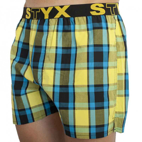 Boxershorts til mænd Styx sport gummi flerfarvet (B825)