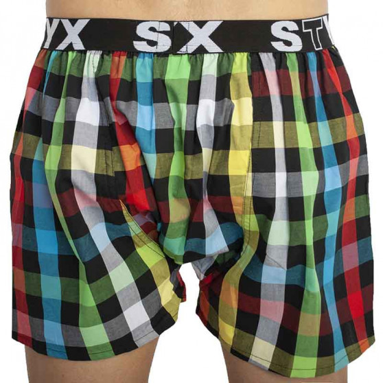 Boxershorts til mænd Styx sport gummi flerfarvet (B828)